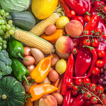 As cores dos alimentos e os seus benefícios