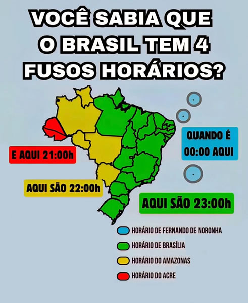 quatro fusos horarios brasil1