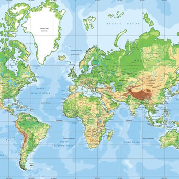 O mapa mundi vive mudando...