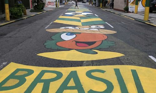 ruas pintadas copa
