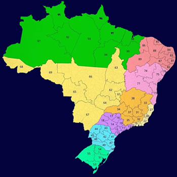 Qual é o DDD da sua região?