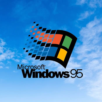 O Windows 95 está comemorando 