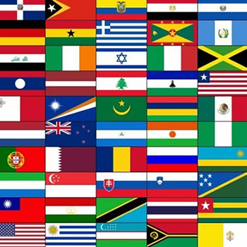 Conheça as bandeiras mais diferentes do mundo
